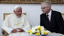 Talks between Croatian President and Pope Benedict XVI