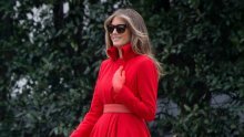 Melania Trump ponovno zablistala: Crvena joj tako dobro pristaje