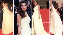 Amal Clooney unatoč problemu s haljinom očarala Cannes