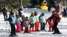 Školarcima besplatno skijanje na Sljemenu