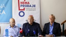 Koalicija 'Nema prodaje' želi uz sebe Živi zid