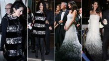 Trudna Amal Clooney zablistala u dva super stajlinga