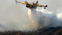 Požar u blizini Zagrada