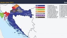 [INFOGRAFIKA] HDZ rasturio po županijama, Zagreb, sjever i zapad Hrvatske ostaju nepokoreni