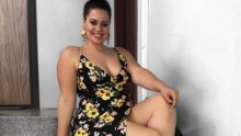 Naša plus size ljepotica novim badićem mami poglede na plaži