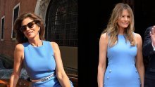 Melania Trump i Cindy Crawford u istoj haljini koja ljubi obline