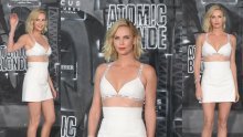 Senzacija u bijelom: Charlize Theron pokazala noge iz snova