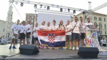 Modrić, Srna, Džeko i Matić podržali male sportaše na Sportskim igrama mladih