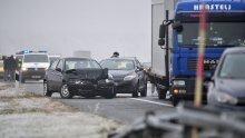 Veliki lančani sudar čak 10 automobila u okolici Zagreba