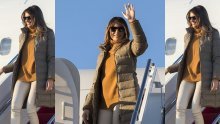 Melania Trump modno šokira: U ovakvim je cipelama i jakni još nismo vidjeli