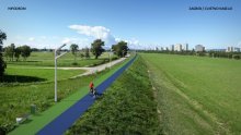 Ruta Greenway konačno bi trebala dobiti prve metre. Odabran je izvođač radova, ali bit će skuplje od planiranog