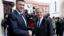 Plenković i Tusk razgovarali o pristupanju Schengenu