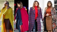 Otkriven razlog za to što Melania Trump stavlja kaput samo na ramena