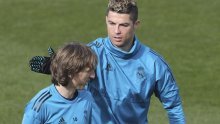 Evo kako Ronaldo i Modrić uvježbavaju slavlje pogotka za okršaj s PSG-om!