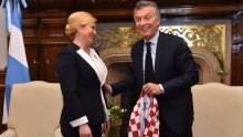 Argentinci o Grabar Kitarović: Hrvatska predsjednica provodi 'nogometnu diplomaciju'