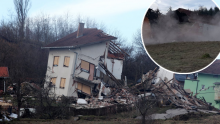 Ogroman odron u Hrvatskoj Kostajnici, šest kuća srušeno, troje ozlijeđenih!