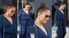 Jennifer Lopez zna kako se nosi plavo od glave do pete