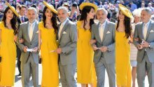 Kralj plesnog podija: Clooney zaplesao s Meghan i Kate, no jedna ga je dama ipak odbila