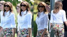 Melania Trump nastavlja oduševljavati modnim kombinacijama: Sportska elegancija koja ostavlja bez daha