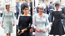 Meghan Markle poput moderne Audrey Hepburn, a Kate Middleton kao da je posudila odjeću od bake