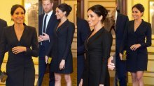 Ponovno krši protokol: Nasmijana Meghan Markle zabljesnula u mini haljini