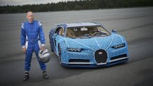 Ovaj Bugatti Chiron u cijelosti je izrađen od Lego kockica i može ga se voziti