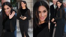 U crnom od glave do pete: Elegantna Meghan Markle pravi je mamac za poglede