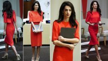 Amal Clooney je poslovnu eleganciju izbrusila do savršenstva