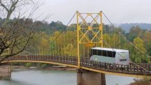 Autobus od 35 tona zanemario upozorenja o nosivosti, iskrivio most