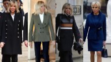 Brigitte Macron promijenila četiri stajlinga u jednom danu: Nitko nema tako dobre sakoe i kapute poput nje