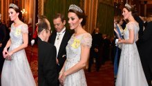 Kate Middleton zablistala u raskošnoj haljini i s omiljenom tijarom princeze Diane