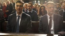 Plenković i Jandroković u prvim redovima na božićnoj misi u zagrebačkoj katedrali