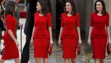 Kraljica Letizia modno reciklira poput Kate Middleton: Zadivila u crvenom od glave do pete