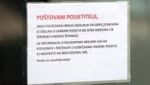 U Šibeniku zabranjene posjete bolesnicima zbog gripe