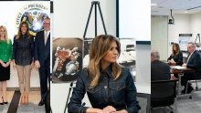 Melania Trump u traper košulji kakvu je već prošetala Victoria Beckham