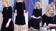 Nova frizura i haljina koja laska figuri: Kolinda Grabar Kitarović osvježila izgled