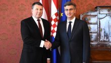 Plenković i Vējonis razgovarali o obrambenoj i gospodarskoj suradnji Hrvatske i Latvije