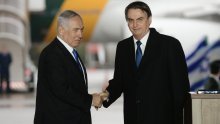 Bolsonaro s Netanyahuom ispred Zida plača