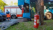 Drama: Zapalio se ZET-ov autobus na Selskoj cesti