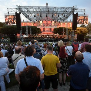 Koncert Simfonijskog orkestra HRT-a na Trgu kralja Tomislava u sklopu programa Zagreb Classic