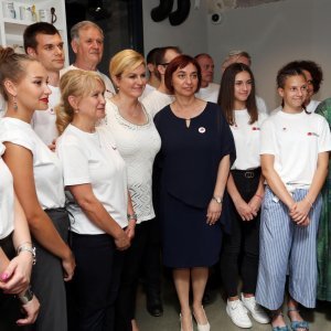 Predsjednica Kolinda Grabar-Kitarović na otvorenju Muzeja Domovinskog rata