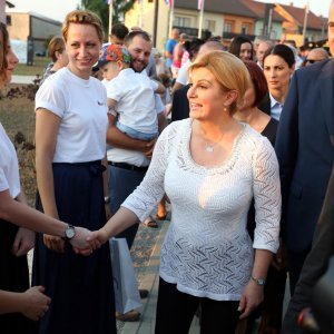 Predsjednica Kolinda Grabar-Kitarović na otvorenju Muzeja Domovinskog rata