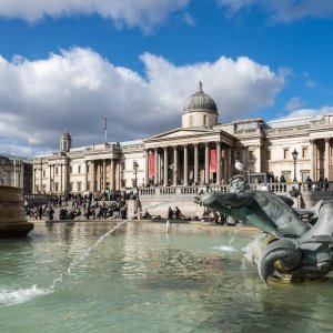 National Gallery i Traffalgar Square