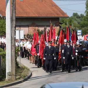 Oproštaj od vatrogasca Ivana Galekovića