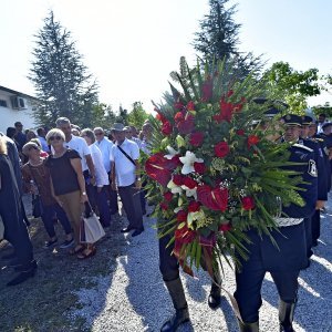 Pokop Blagice Bandić, majke zagrebačkog gradonačelnika Milana Bandića