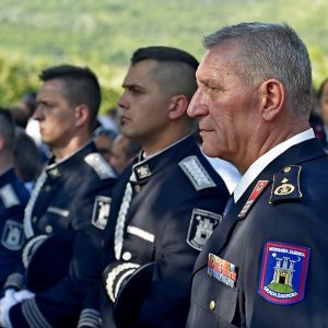 Pokop Blagice Bandić, majke zagrebačkog gradonačelnika Milana Bandića