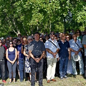 Pokop Blagice Bandić, majke zagrebačkog gradonačelnika Milana Bandića