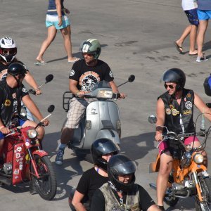 Pula: Tisuće motorista sudjelovalo u defileu povodom 25. godišnjice Croatia Bike Weeka