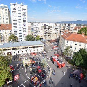 Zagreb: Dan otvorenih vrata Javne vatrogasne postrojbe Grada Zagreba