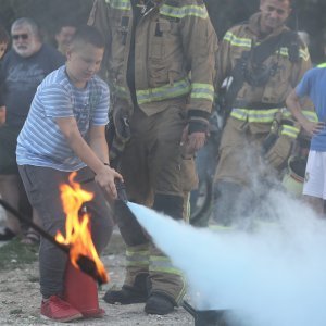 Pokazna vježba u Splitu